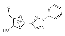 2-(hydroxymethyl)-5-(2-phenyltriazol-4-yl)oxolane-3,4-diol