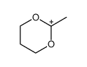 2-methyl-1,3-dioxan-2-ylium