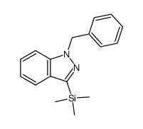 1-benzyl-3-trimethylsilylindazole