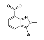 3-bromo-2-methyl-7-nitro-2H-indazole