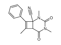 2,4,7-trimethyl-3,5-dioxo-8-phenyl-2,4-diazabicyclo[4.2.0]oct-7-ene-1-carbonitrile