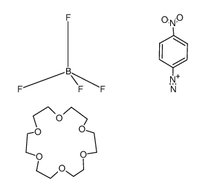 18-crown-6/p-nitrobenzenediazonium tetrafluoroborate complex
