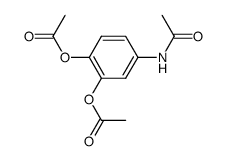 4-N-acetylamino-1,2-benzenediol diacetate