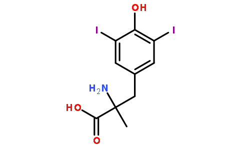3,5-二碘-alpha-甲基-DL-酪氨酸