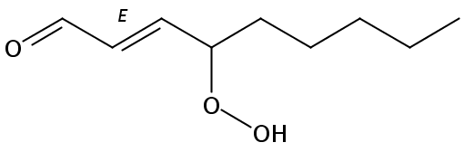 (2E)-4-氢过氧基-2-壬烯醛
