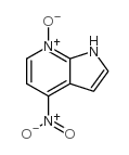 1H-PYRROLO[2,3-B]PYRIDINE, 4-NITRO-, 7-OXIDE