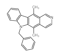 6-benzyl-5,11-dimethylpyrido[4,3-b]carbazole