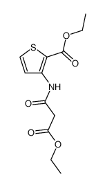 ethyl N-(2-ethoxycarbonyl-3-thienyl)malonamate