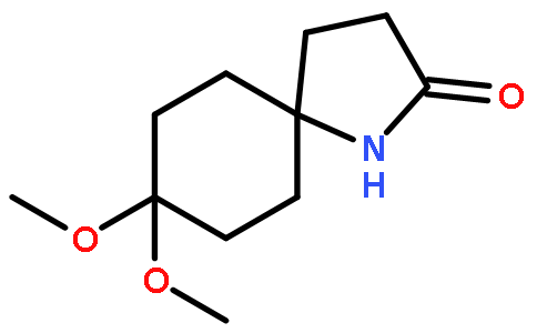 8,8-二甲氧基-1-氮杂螺[4.5]-2-癸酮