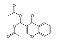 [acetyloxy-(4-oxochromen-3-yl)methyl] acetate