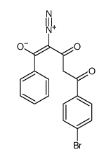 5-(4-bromophenyl)-2-diazonio-3,5-dioxo-1-phenylpent-1-en-1-olate
