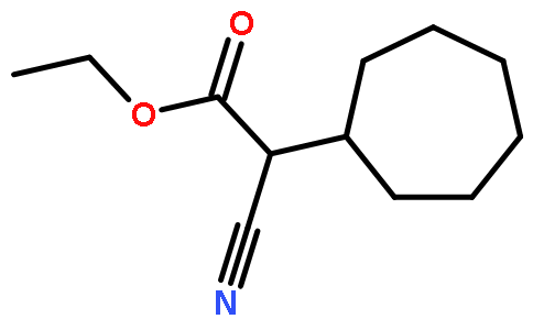 ethyl 2-cyano-2-cycloheptylacetate
