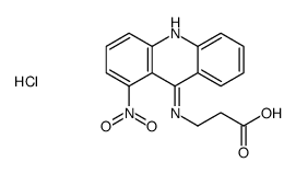 3-[(1-nitroacridin-9-yl)amino]propanoic acid,hydrochloride