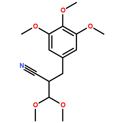 3,4,5-三甲氧基-2’-氰基-二-氢肉桂醛二甲基缩醛