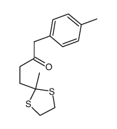 5,5-(ethylenedithio)-1-p-tolylhexan-2-one