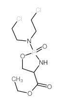 ethyl 2-[bis(2-chloroethyl)amino]-2-oxo-1,3,2λ5-oxazaphospholidine-4-carboxylate