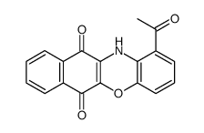 1-acetyl-11H-benzo[b]phenoxazine-6,11(12H)-dione