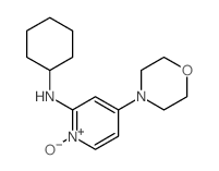 2-(cyclohexylamino)-4-morpholinopyridine 1-oxide