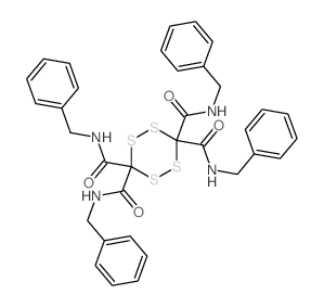 3-N,3-N',6-N,6-N'-tetrabenzyl-1,2,4,5-tetrathiane-3,3,6,6-tetracarboxamide
