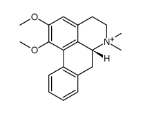 N-甲基荷叶碱； (R)-5,6,6a,7-四氢-1,2-二甲氧基-6,6-二甲基-4H-二苯并[de,g]喹啉鎓