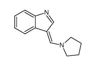 3-pyrrolidin-1-yl-methylene-3H-indole