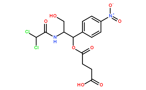 4-[(1R,2R)-2-[(2,2-二氯乙酰基)氨基]-3-羟基-1-(4-硝基苯基)丙氧基]-4-氧代丁酸