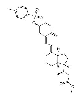 methyl (R)-3-((1R,3aS,7aR,E)-7a-methyl-4-((Z)-2-((S)-2-methylene-5-(tosyloxy)cyclohexylidene)ethylidene)octahydro-1H-inden-1-yl)butanoate