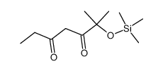 2-methyl-2-[(trimethylsilyl)oxy]-3,5-heptanedione