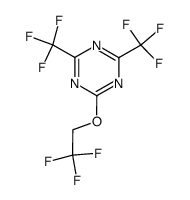 2-(2,2,2-trifluoroethoxy)-4,6-bis(trifluoromethyl)-1,3,5-triazine
