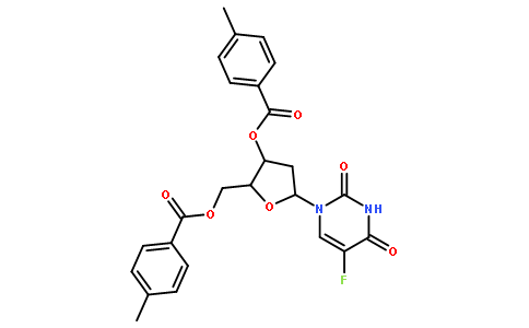 2'-脱氧-5-氟尿苷3',5'-二(4-甲基苯甲酸酯)