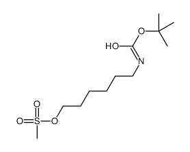 6-(tert-butoxycarbonylamino)hexyl methanesulfonate