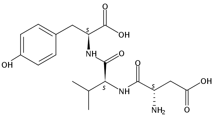 多肽 Thymopoietin II (34-36) : H-Asp-Val-Tyr-OH