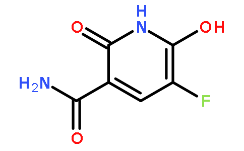 5-fluoro-2,6-dihydroxynicotinamide
