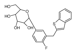 (1S)-1,5-脱水-1-C-[3-[(1-苯并噻吩-2-基)甲基]-4-氟苯基]-D-葡糖醇