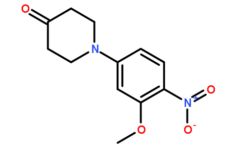 1-(3-甲氧基-4-硝基苯基)哌啶-4-酮