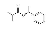 (S)-1-phenylethyl 2-methylpropanoate