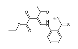 Ethyl 3-(2-Thiocarbamoylanilino)methylene-2,4-dioxovalerate