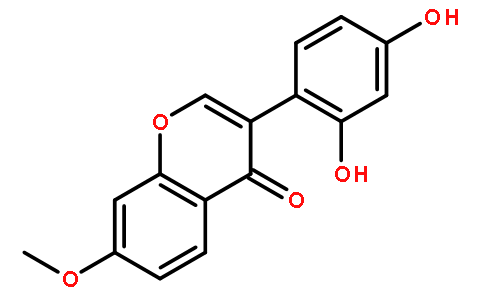 2,4-二羟基-7-甲氧基异黄酮对照品(标准品) | 7622-53-9