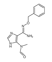 N'-benzyloxy-5-(N-methylformamido)-1H-imidazole-4-carboxamidine