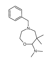 4-Benzyl-7-dimethylamino-6,6-dimethylhexahydro-1,4-oxazepin