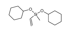 bis(cyclohexyloxy)methylvinylsilane