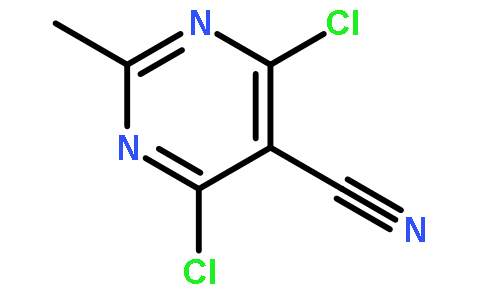 4,6-二氯-2-甲基嘧啶-5-甲腈