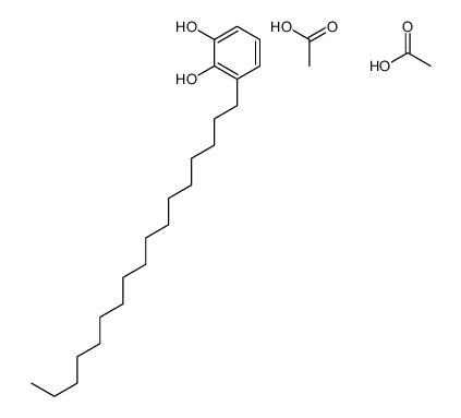 acetic acid,3-heptadecylbenzene-1,2-diol