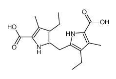 5-[(5-carboxy-3-ethyl-4-methyl-1H-pyrrol-2-yl)methyl]-4-ethyl-3-methyl-1H-pyrrole-2-carboxylic acid