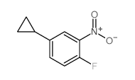 4-环丙基-1-氟-2-硝基苯
