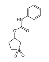 1,1-dioxo-3-thiolanyl phenylcarbamate