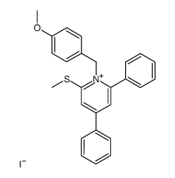 1-(4-methoxybenzyl)-2-(methylthio)-4,6-diphenylpyridin-1-ium iodide