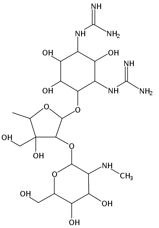 链霉素结构图片