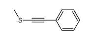 methyl (2-phenylethynyl) sulfide