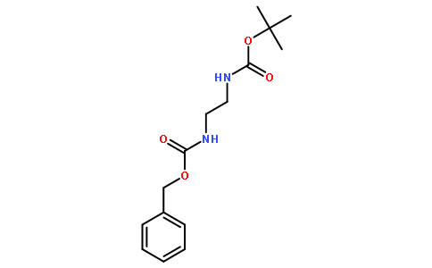 N-Cbz-N'-Boc-乙二胺; N-苄氧羰基-N'-叔丁氧羰基乙二胺